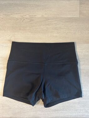 lululemon athletica Black High-Rise Bike Shorts